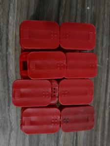 Combo Red Spice Rack with Jars
