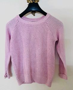 Baby Pink Sweater Top