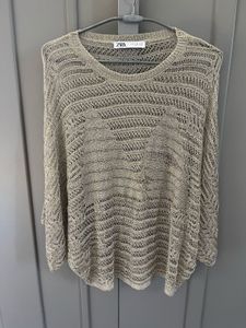 Zara Knit Gold Top
