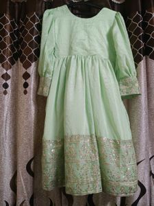 Mint Green Dress