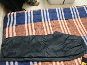 Dark Blue Pants Raincoat Pant