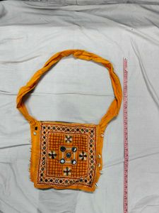 Embroidered Sling Bag