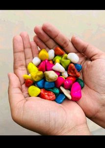 Colourful Stones For Decoration (Pebbles) Art Work