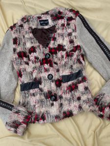 Y2K Slim Fit Woolen Coat