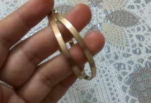 Golden Hoop Earrings
