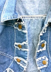 Crop Denim Jacket