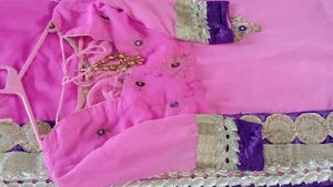 Two Tone Saree With Blouse