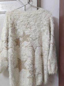 Fluffy Star Heavy Winter Sweater