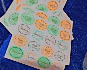 80pcs Glossy Thankyou Sticker
