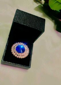 Royal Blue Statement Ring 💍