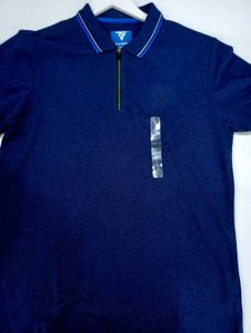 BRAND TEAMSPIRIT POLO Zip TSHIRT