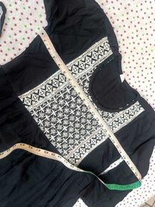 Elegant Black Kurta Set