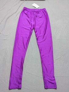 Purple Shimmer Leggings (New)