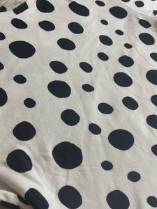 Oversized Polka Dot T Shirt