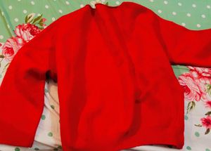 Beautiful Soft Red Sweater