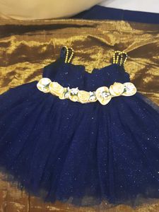 Navy Blue Tutu Dress
