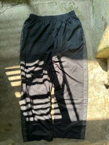 Black Athletic Warm-up Pants