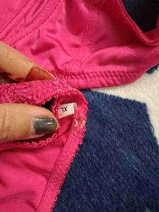 Pink Lace Lingerie Set