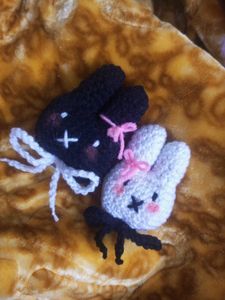 Handmade miffy keychains- Kawaii Aesthetic