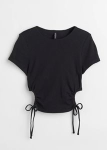 H&amp;M Tie Detail Top