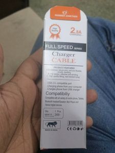 MONKEY JUNCTIONS fast charging v8 data cable 2.8A