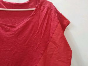 Cherry Red short sleeve tee