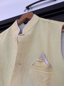 Lemmon Yellow Modi Coat Jacket