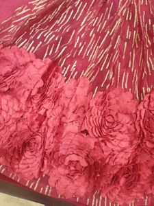 Red Net Frock