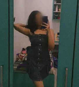 Denim button down dress 👗