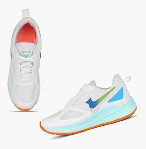 Stylish White Sports Shoes