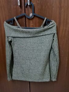 Party-wear Off Shoulder Top