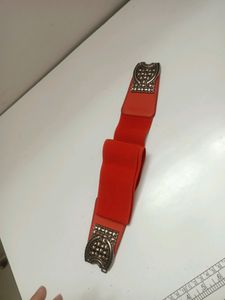 Heavy Red Bangle
