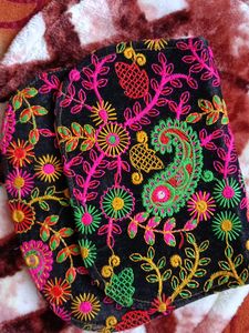 Embroidery Clutch