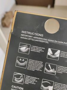 Arab Middle East Fake Eyelashes Accesory Not Used