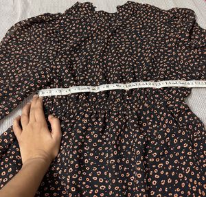 MAX Printed Flowly Dress