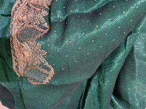 Emerald Green Saree