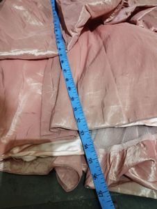 Pink Taffeta Ball Gown