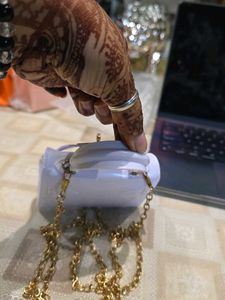 Cute Mini White Patent Handbag 👜