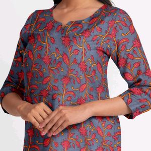 Pure Cotton Suit With New Print