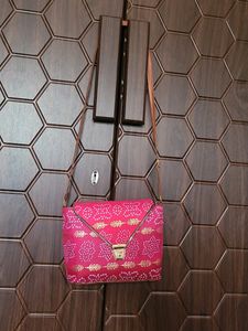 Bandhani Print Crossbody Bag