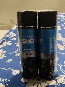 Layer&#39;r SHOT Thunder Perfume Combo pack of 2