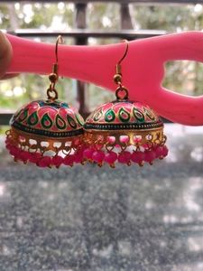 Meenakari Ear Ring