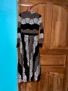 Original Shein Lace Work Maxi Dress