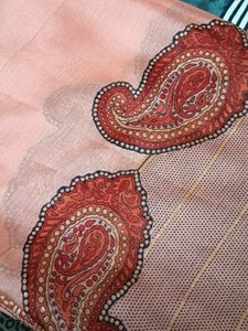 New Peach Saree 💝