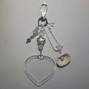 Customized Photo Keychain Or Bag Charm