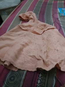 Cute Pink Knitted Hoodie