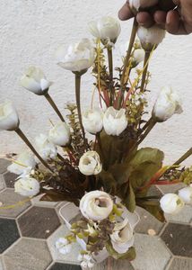 Flowers And Pot