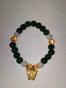 Butterfly Glass Beaded Bracelet