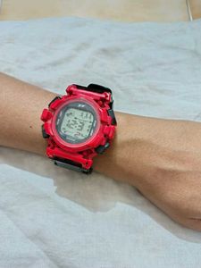 Red And Black Kids Sports Watch
