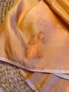 100% Pure Muga/Assam Silk Saree